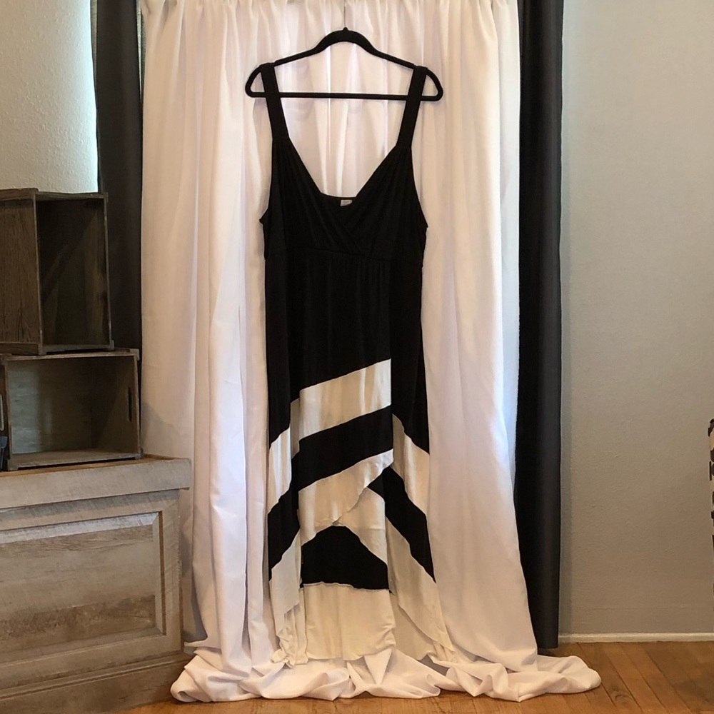 Mock Wrap Around Dress